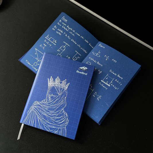 Mavi Yapraklı Defter