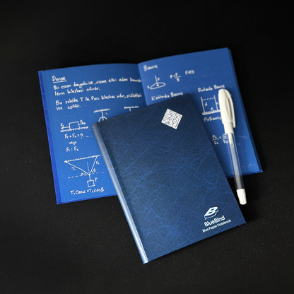 Mavi Yapraklı Defter